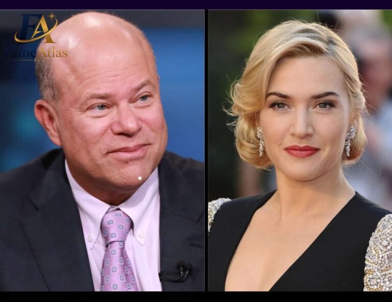 David Tepper and Kate Winslet